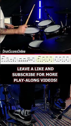 Playing God - Paramore | Full Play-Along Drum Cover | SHEET MUSIC DRUM SCORE