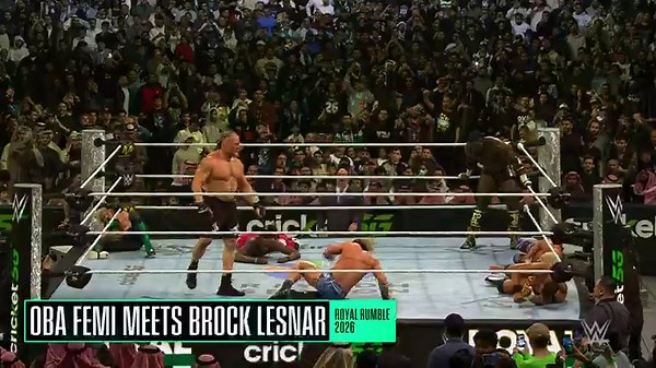 Brock Lesnar vs. Oba Femi | Road to WrestleMania 42: WWE Playlist