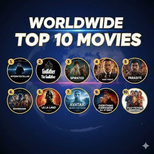Top 10 Worldwide Movie - The Ultimate List!