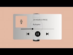 Kaylow - 24 Hours (Lyrics)