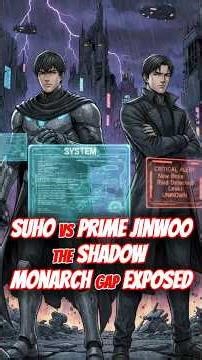 Sung Suho vs Prime Jinwoo The Shadow Monarch Gap Exposed #animepower #shorts #comics #sungsuho