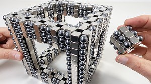 Here is an assortment of magnetic cubes built with different techniques and many different magnets | Magneticgames