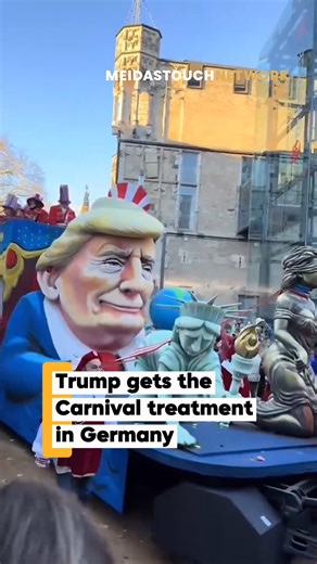 Trump is being mocked in Carnival floats across Germany | MeidasTouch