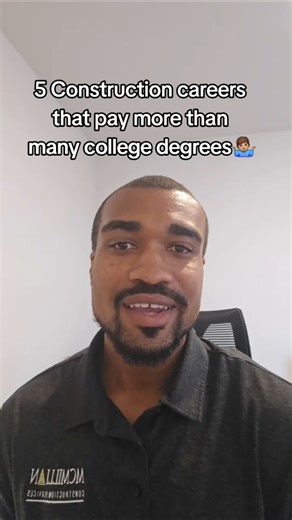 5 Construction Careers That Pays More Than Many College Degrees