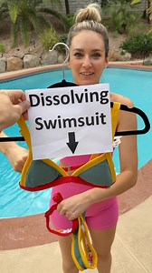 He gave her a dissolving swimsuit Boyfriend gives girlfriend a swimsuit by the pool. This original video was produced by Network Media, Wes and Alison. | Wes World