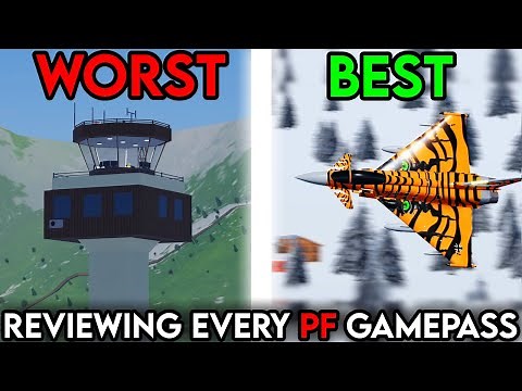 Reviewing EVERY GAMEPASS in Project Flight! (Roblox)