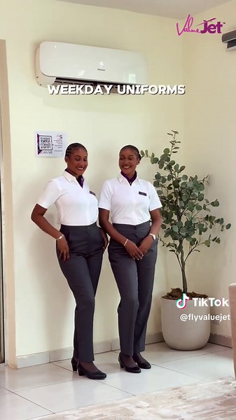 ValueJet uniforms, which is your favorite look? #flyvaluejet #cabincrewlife #flightattendant #cabincrewuniform #aviation