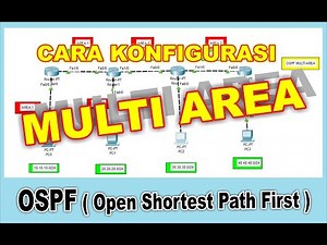 CARA KONFIGURASI OSPF MULTI AREA PADA CISCO