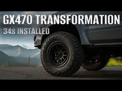Installing 34” Tires on My GX470 – Fitment, Drive & Review