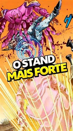 O STAND MAIS FORTE DE JOJO? #jojo #anime #jjba #tuskact4 #steelballrun