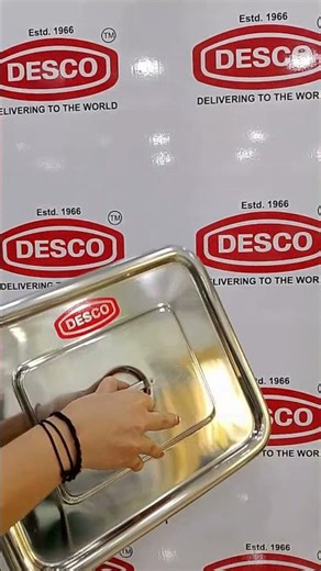 INSTRUMENT TRAY WITH COVER SS 304 GRADE