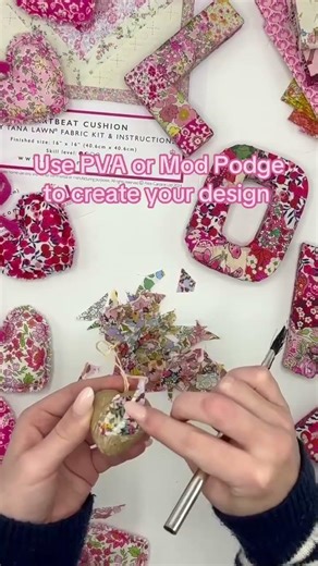 Make a Decoupage Heart with me! | Alice Caroline