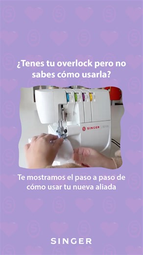 Tu overlock puede hacer mucho más de lo que imaginás . En este video te mostramos el paso a paso para empezar a usar tu nueva aliada y lograr terminaciones prolijas desde el primer intento. Guardalo y volvé cuando lo necesites 🧵✨