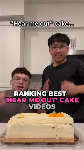 SimKnows aka. MemeoMeter aka. Mr Symson on Instagram: "Ranking hear me out cake #hearmeout #funny #tiktok"