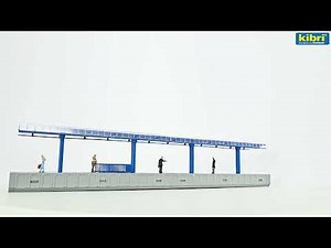 39549 - H0 Moderner Bahnsteig für C-Gleis