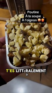 Poutine Soupe a L'Oignon Livré Chez Vous 🚛 | Cuisine Du Domaine par SDD