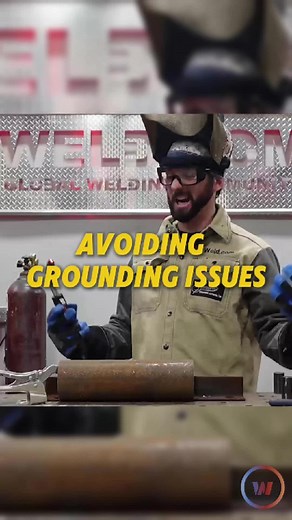 Improve MIG Welding with a Clean Ground Connection