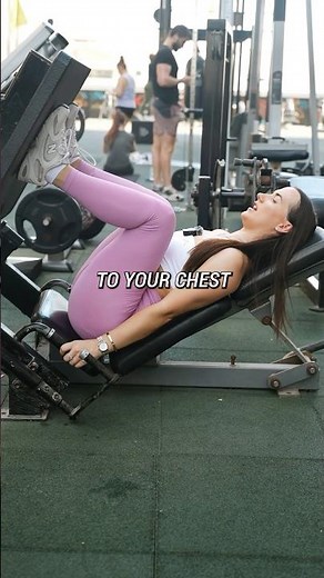 How to use the leg press machine made simple ✔️ #fitnesstips #legpress