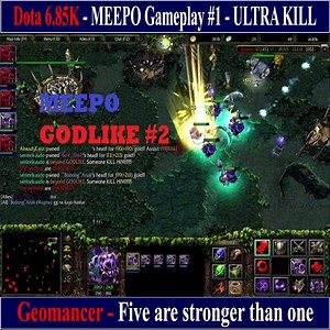 161K views · 1.6K reactions | Dota 6.85K - MEEPO Gameplay #1 - ULTRA KILL | DOTA Community | Facebook