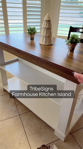 Transform Your Kitchen with the TribeSigns 55-Inch Island
