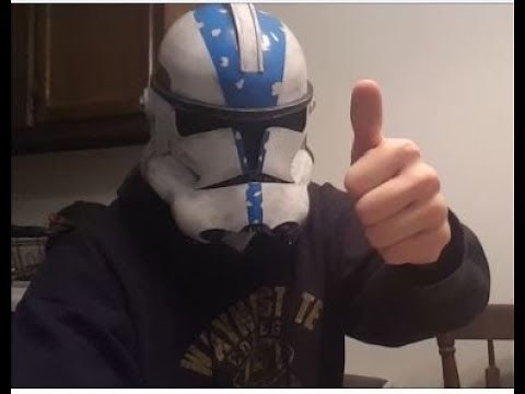 How to make a 501st Clone Trooper Helmet with 3D Printing