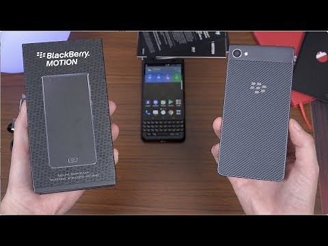 BlackBerry Motion Unboxing!