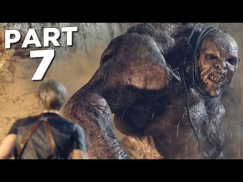RESIDENT EVIL 4 REMAKE Walkthrough Gameplay Part 7 - EL GIGANTE BOSS (FULL GAME)