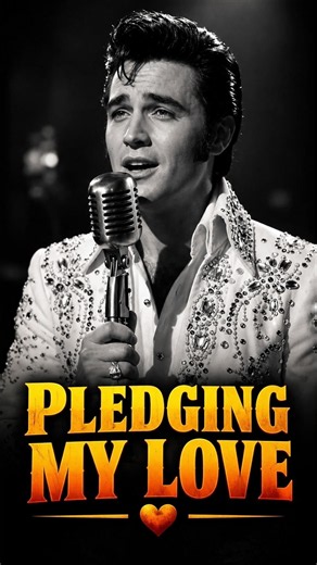 **Pledging My Love – Elvis Presley ❤️ | Timeless Classic Love Song | Lyrics #Shorts**
