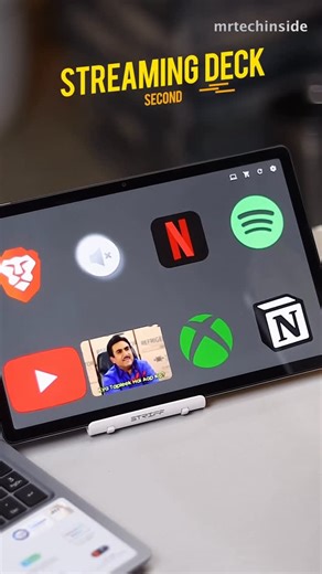 Mani Sandhu | Tech on Instagram: "Turn your Android tablet into a power tool 🔥 ✅ Use Android tablet as secondary monitor with GlideX App (available on playstore) ✅ Convert tablet into a stream deck using Touch Portal (available on playstore) ✅ Use tablet as a digital photo frame with Fotoo"