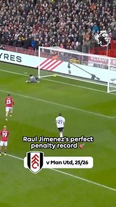 🇲🇽 Raul Jimenez, Premier League'de hiç penaltı kaçırmadan en çok penaltı kullanan oyuncu konumunda.💯 12'de 12.