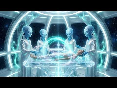 🌌 Arcturian Med Bed 528Hz | Total Rejuvenation & Divine Matrix Healing — Light Transmission