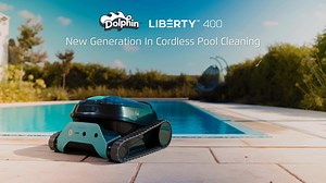 Experience the freedom of a spotless pool with the Dolphin Liberty...
