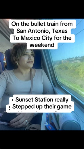 Finally got that bullet train 3 hour ride to Mexico City No more subway big time now