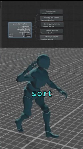 Blending animations in Unity with blend trees! #gamedev #unity #tutorials #gamedevtutorial