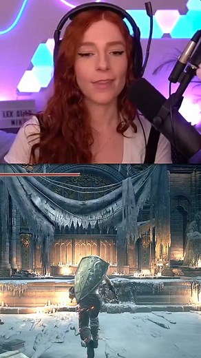 Dark Souls 3: Fire Keeper's Reaction to Wax Head