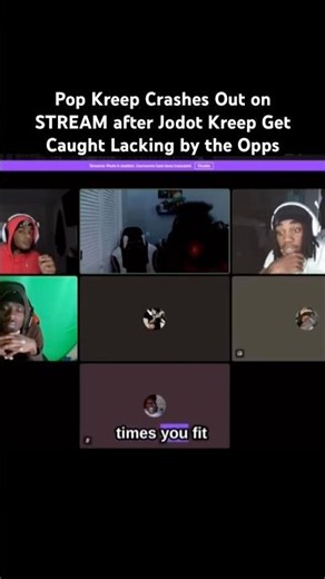 Pop Kreep CRASHES OUT Live on STREAM
