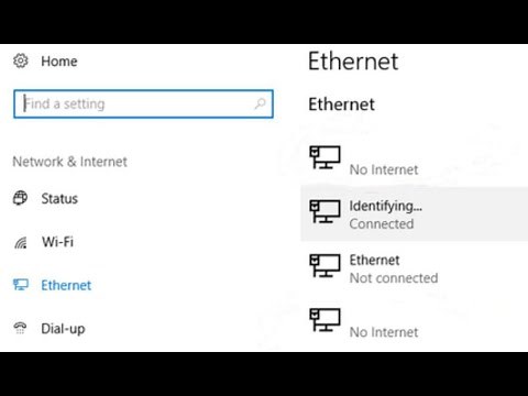 How to Remove Unnamed Ethernet Network List in Windows 10