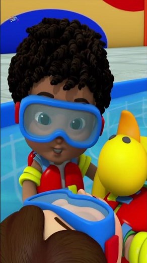 Swimming Song #shorts #boombuddies #kidssongs #youtubekids #trending #funsongsforkids