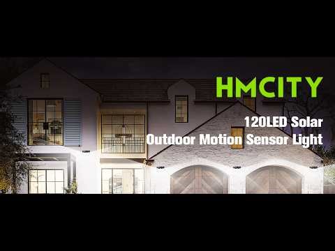 HMCITY Solar Lights Review – Bright Outdoor Motion Lights Test!