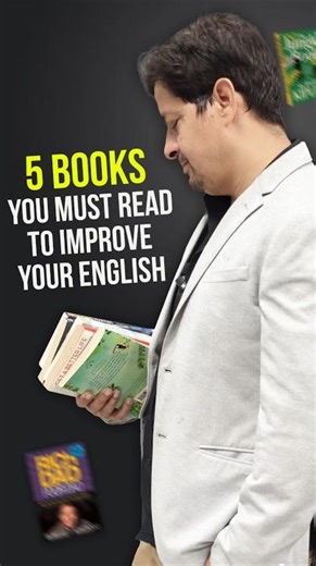 Level up your English with these 5 powerful books 📚✨ #LearnEnglish #MustWatch #SaveThis #ShareNow