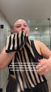 there are so many random perks to having alopecia 🤭👩🏼‍🦲💌 | Baldiechi