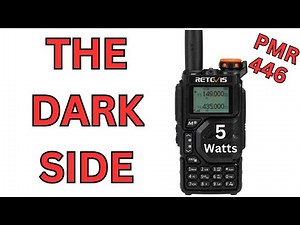 Retevis RA79 (Quansheng UV-K5). 5W PMR 446 DARK SIDE Radio