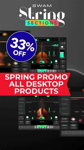 SPRING PROMO — 33% OFF on all Desktop products