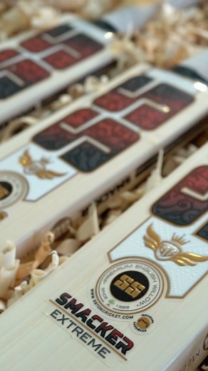 Our newest gem: The Smacker Extreme 💎 #ssbats #sscricket #sareensports #bestneverstops #cricketmeansss #weareunstoppable #sstoncricket #inovation #smackerextreme #ggsmacker | Sareen Sports Industries