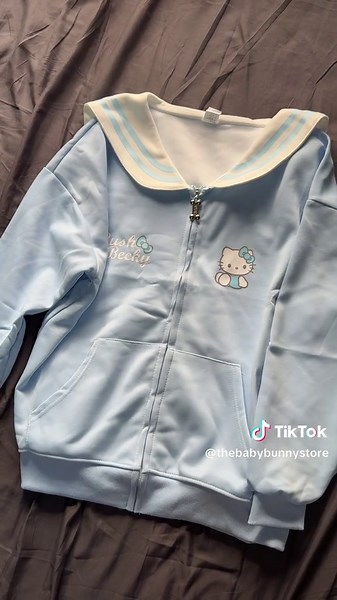Chic Baby Blue Jacket for Stylish Kids