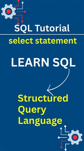 Learn SQL Select Statement #shorts
