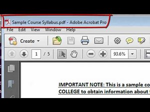 Save Word and PowerPoint Files as PDFs