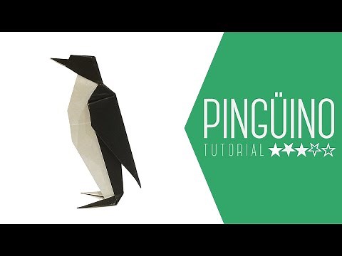 TUTORIAL ORIGAMI – PINGÜINO (★★★✩✩)