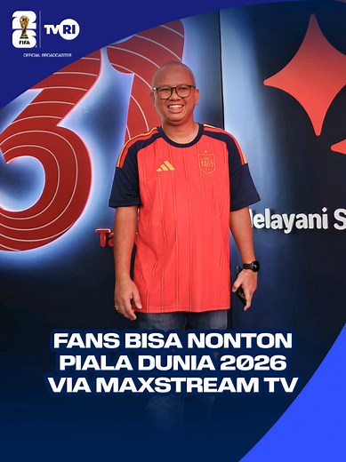 Cara Nonton Piala Dunia 2026 di MAXstream TV (Telkomsel)