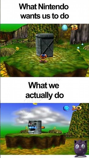 what nintendo wants us to do - what we actually do #shorts